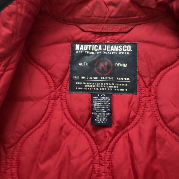 Nautica Jeans Quilted Nylon Jacket - Picture 6 of 7
